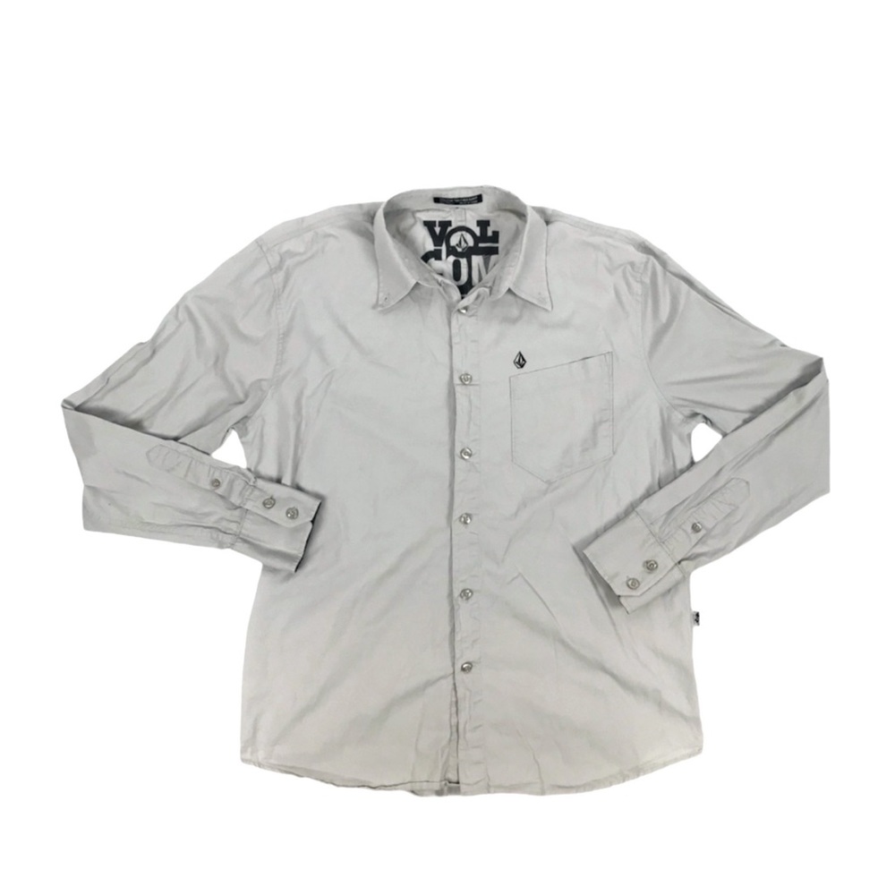 Volcom Tailored L/S Button Down Shirt - image 1